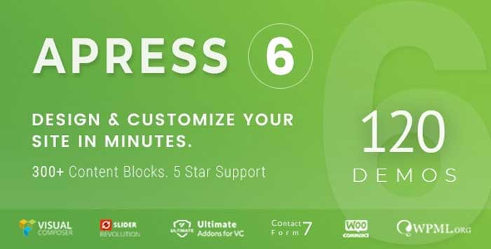 Download Free Apress - Responsive Multi-Purpose Theme