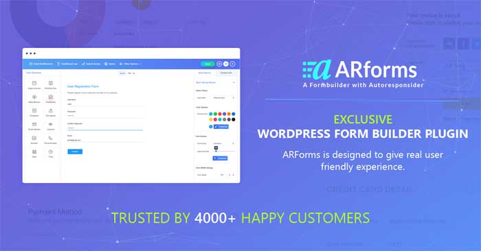 Download free ARForms: WordPress Form Builder Plugin