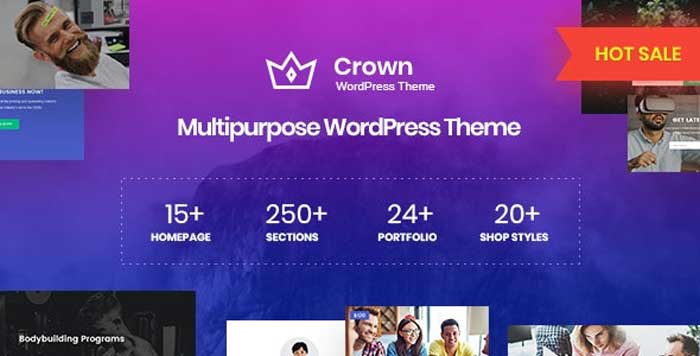 Crown v1.0.4 - Multi Purpose WordPress Theme free download