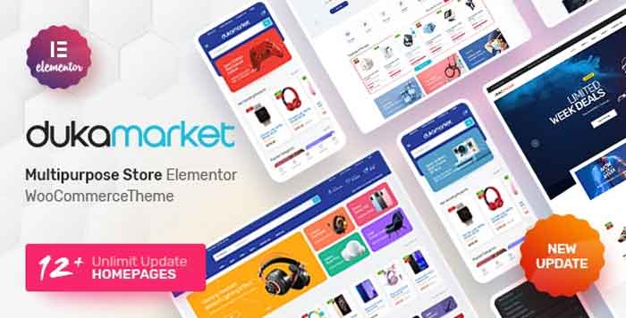 DukaMarket v1.0.6 - Multipurpose WordPress Theme