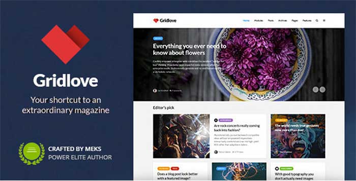 Gridlove - Creative Grid Style News & Magazine free download