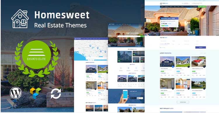 HomeSweet v1.9 - Real Estate WordPress Theme free download free donload