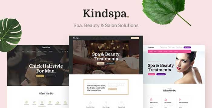 Download free Kindspa v1.0 - Spa and Beauty Salon HTML5 Template