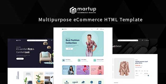 Download free Martup - Multipurpose eCommerce HTML Template