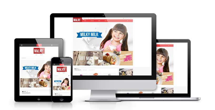 Milky Shopify Theme free download