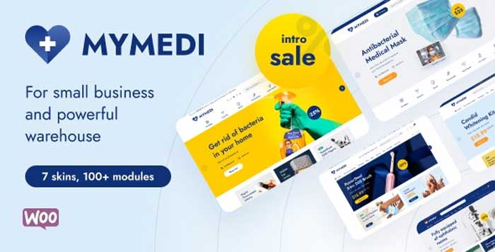 Download free MyMedi - Responsive WooCommerce WordPress Theme