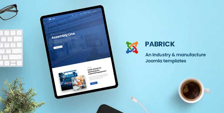 Pabrick - Industry and Manufacture Joomla Templates free download