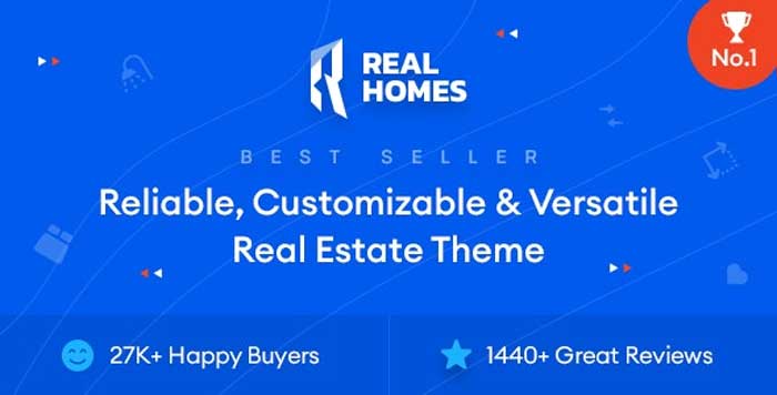 Free Download Real Homes - WordPress Real Estate Theme