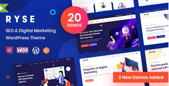  Ryse - SEO & Digital Marketing Theme free download