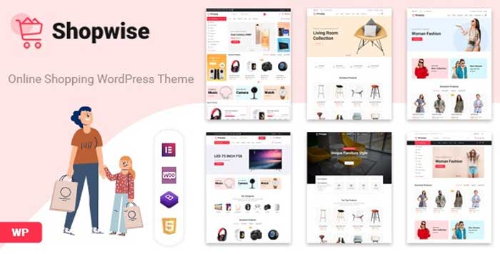 Download free Shopwise - Fashion Store WooCommerce Theme