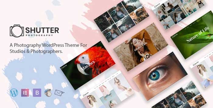 Download Free Shutter - Photography WordPress Theme