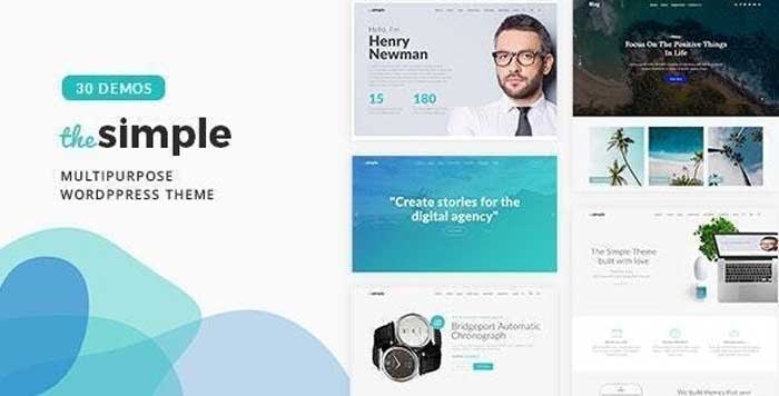 The Simple v2.7.5 - Business WordPress Theme