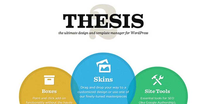 Download free Thesis  - WordPress Framework