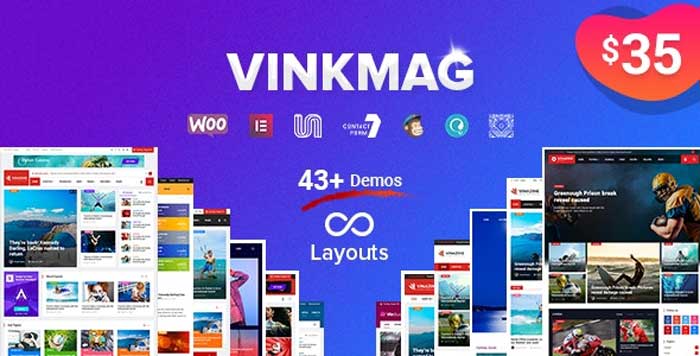 Download free Vinkmag  - Multi-concept Creative Newspaper