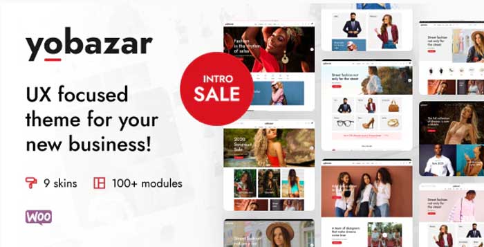 Download free Yobazar  - Elementor WooCommerce WordPress Theme