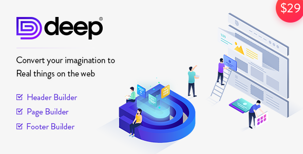 Deep v5.0.0 - Creative Multi-Purpose WordPress Theme