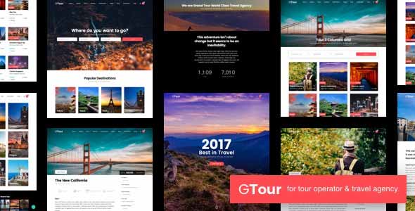 Grand Tour v5.1.2 - Tour Travel WordPress Theme