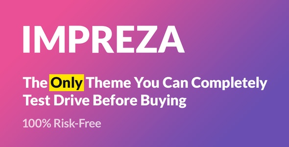 Impreza v8.3.2 - Retina Responsive WordPress Theme