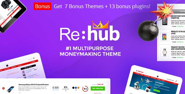 REHub v16.9.1 - Price Comparison, Business Community