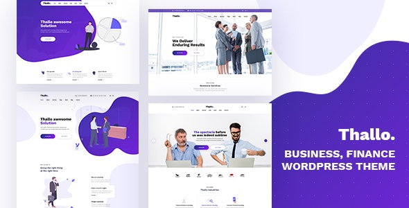 Thallo v1.0.9 - Consulting & Finance WordPress Theme