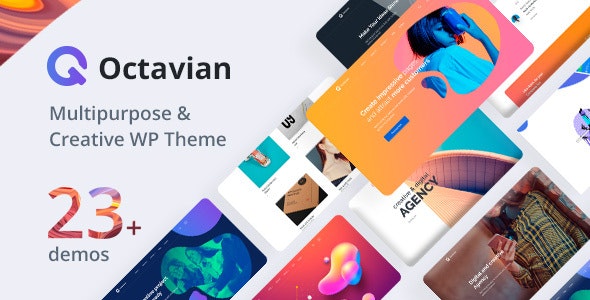 Octavian v1.7 - Creative Multipurpose WordPress Theme