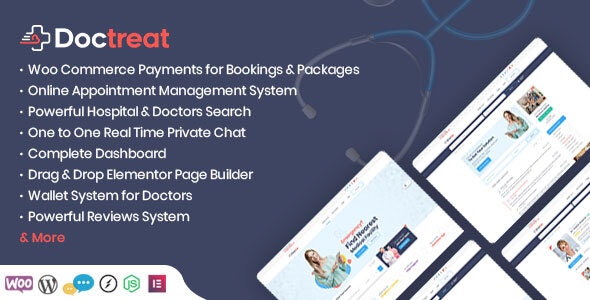 Doctreat v1.5.0 - Doctors Directory WordPress Theme