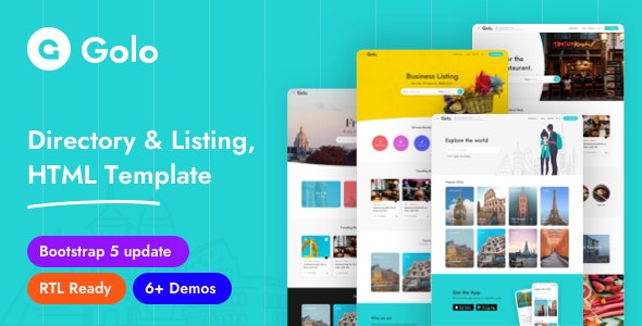 Golo v1.4.9 - City Guide WordPress Theme