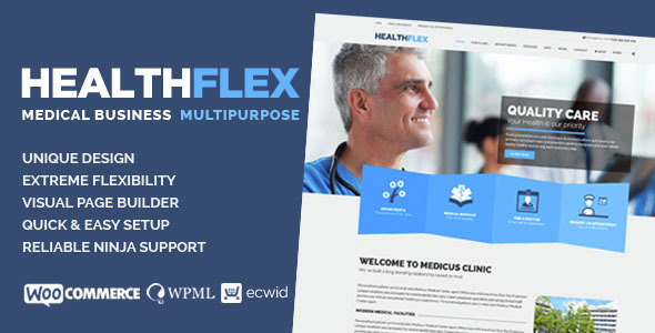 HEALTHFLEX v2.4.0 - Medical Health WordPress Theme