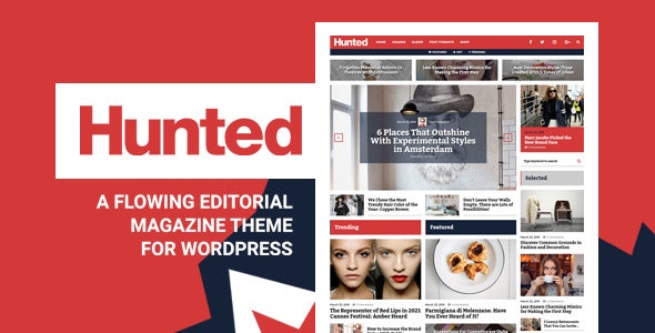 Hunted v8.0.3 - A Flowing Editorial Magazine Theme