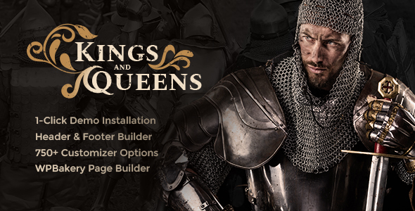 Kings & Queens v1.1.6 - Historical Reenactment Theme