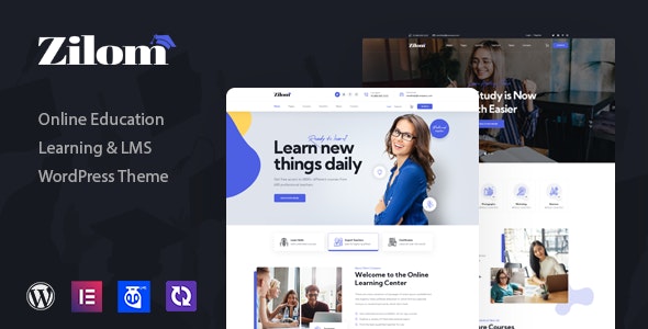 Zilom v1.0.2 - Online Education Learning WordPress Theme